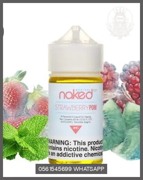 Brain Freeze / Strawberry POM by Naked 100 50ML OV Store Arab Emirates  Naked