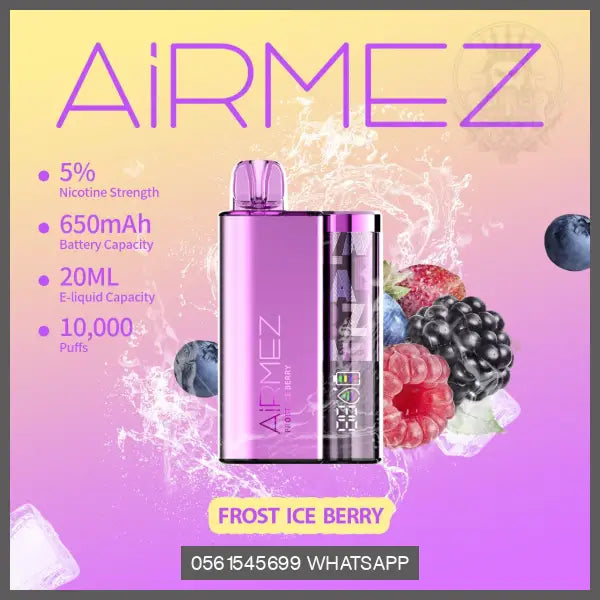 Airmez 10000 Disposable Vape 50Mg Forst Ice Berry / 1 Device Disposable