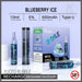 Blueberry Ice Yuoto Bubble Disposable Vape Kit 4000 Puffs Rechargeable OV Store Arab Emirates  yuoto