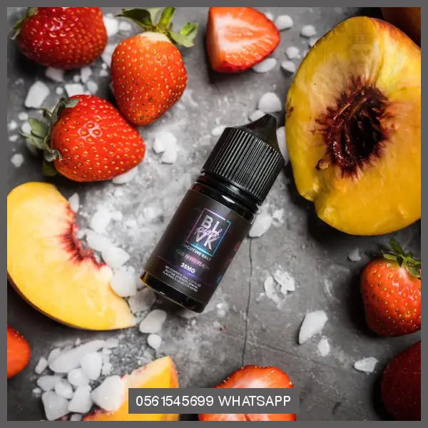BLVK Iced Berry Peach Nicotine Salt 30ML OV Store Arab Emirates  BLVK