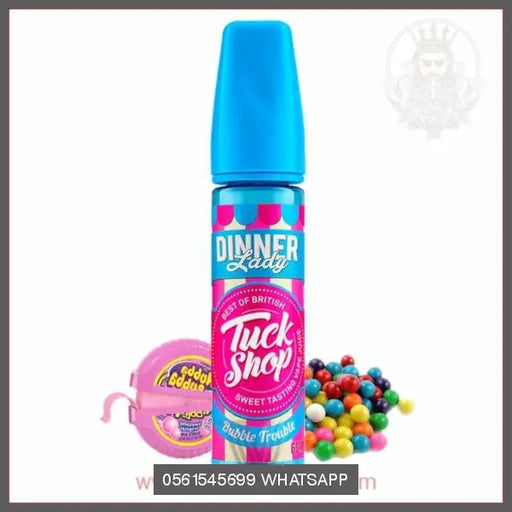 BUBBLE TROUBLE – TUCK SHOP BY DINNER LADY 60ML OV Store Arab Emirates  DINNER LADY