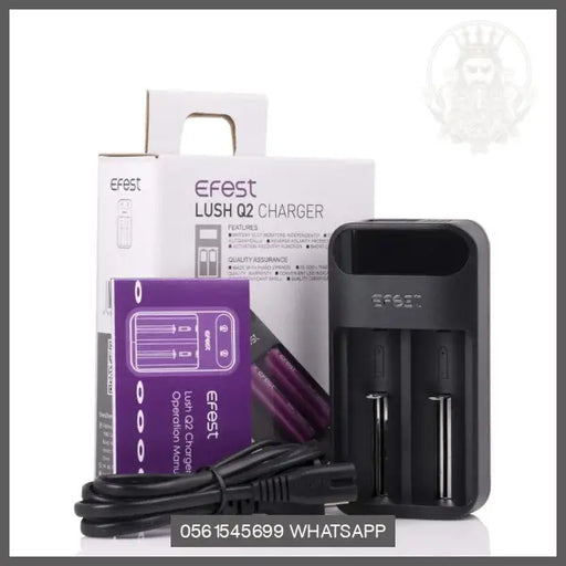 Efest LUSH Q2 Intelligent LED Battery Charger OV Store Arab Emirates  Efest