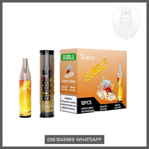 Energy Drink Yuoto Bubble Disposable Vape Kit 4000 Puffs Rechargeable OV Store Arab Emirates  yuoto