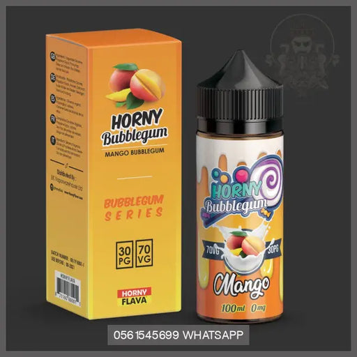 Horny Bubblegum Mango 100ML OV Store Arab Emirates  Horny