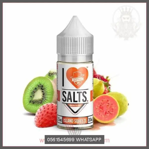 I LOVE SALTS ISLAND SQUEEZE Nic Salt 30ML OV Store Arab Emirates  I Love Salts