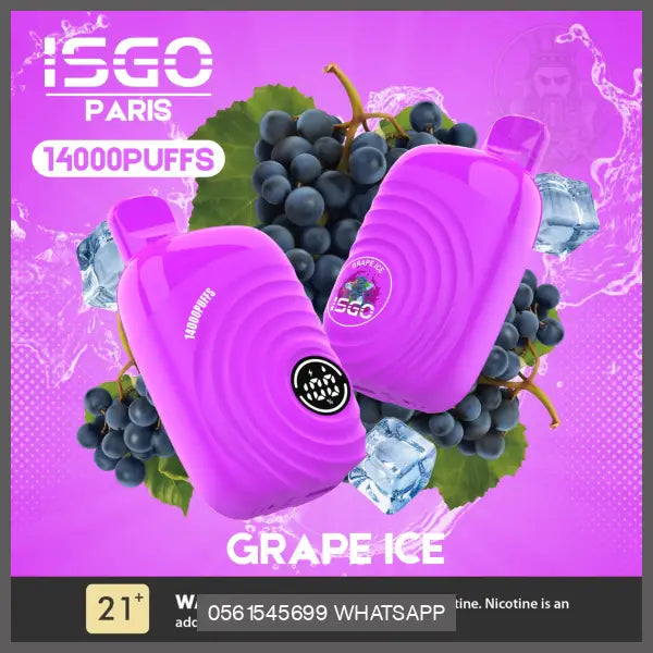 Isgo Paris 14000 Puffs Disposable Vape Disposable