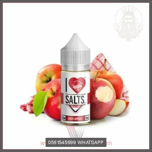 Juicy Apples by I Love Salts Nicotine Salt eJuice OV Store Arab Emirates  I Love Salts