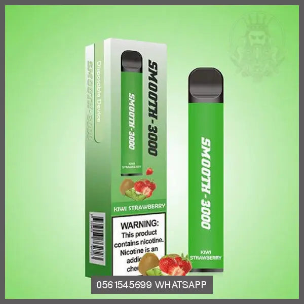Kiwi Strawberry Smooth Disposable 3000puffs 20MG OV Store Arab Emirates  SMOOTH