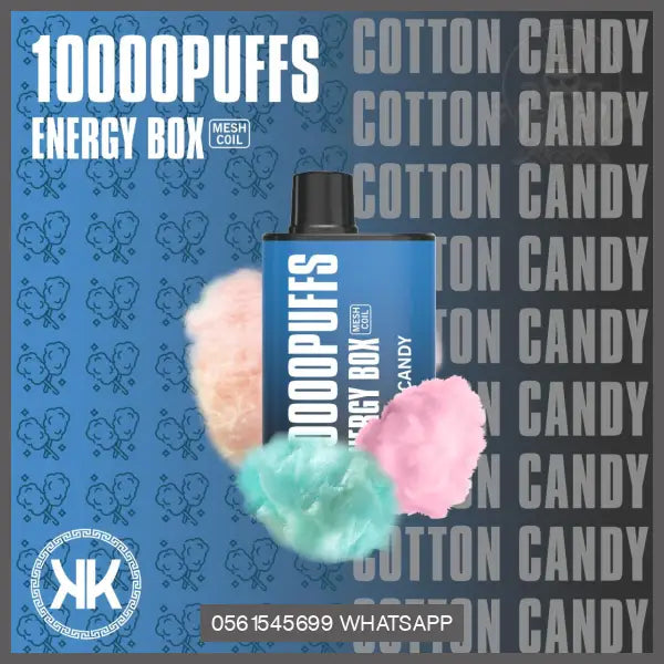 KK Energy Box 10000 Puffs Disposable 5% OV Store Arab Emirates  KK