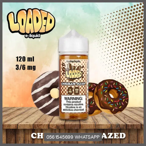 Loaded - Chocolate Glazed Donut 120Ml Eliquid