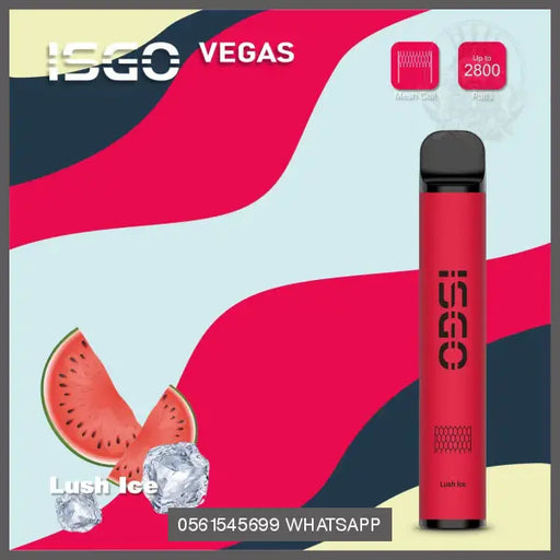 Lush Ice ISGO Vegas 2800 Puffs 20MG OV Store Arab Emirates  I S G O