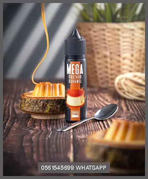 Mega Mega Custard Caramel Ejuice 120ML OV Store Arab Emirates  mega