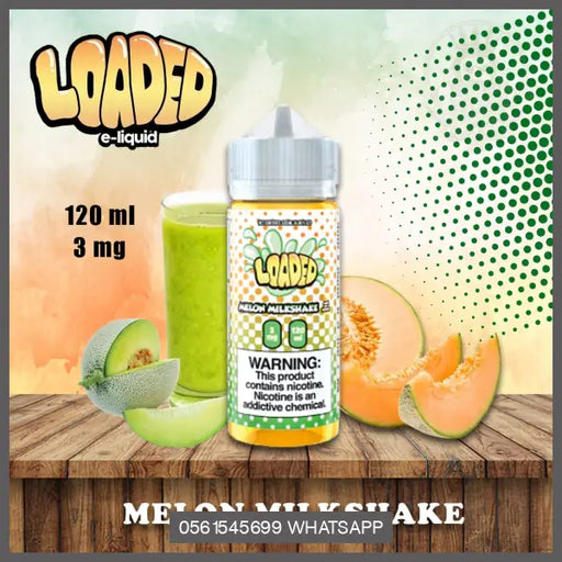 Melon Milkshake By Loaded E - Liquid 120Ml
