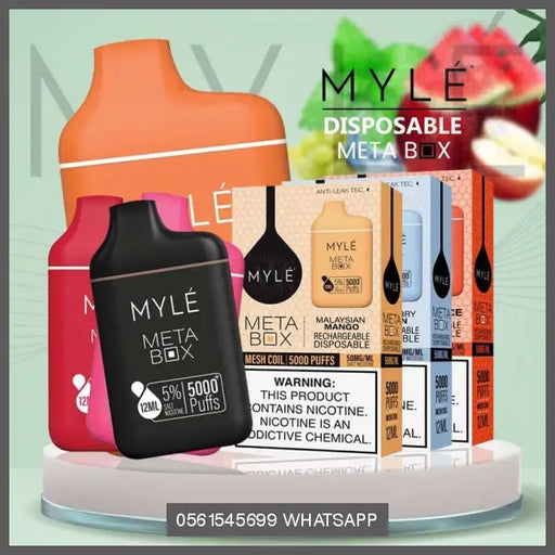 Mylé Meta Box Disposable Device 5000Puffs Disposable