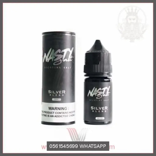 Nasty Salt Reborn – Silver Blend – 30ml OV Store Arab Emirates  Nasty