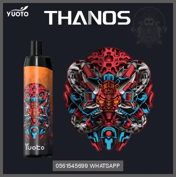 Passion Fruit Yuoto Thanos 5000puffs Rechargeable 5% OV Store Arab Emirates  yuoto