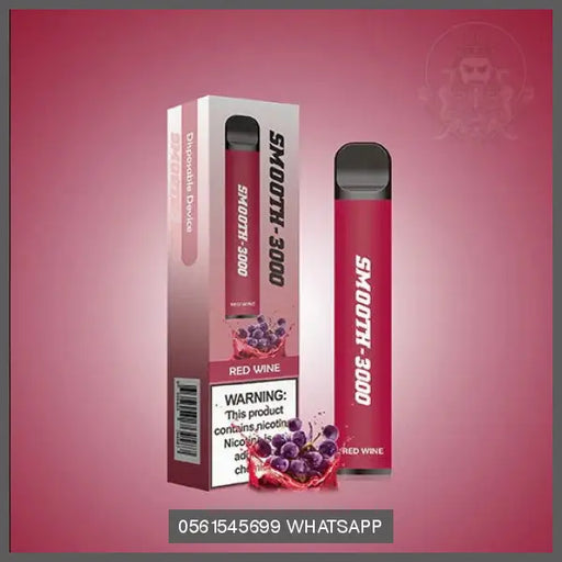 Red Wine Smooth Disposable 3000puffs 20MG OV Store Arab Emirates  SMOOTH