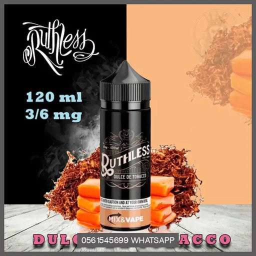 Ruthless Dulce De Tobacco 120Ml E - Liquid
