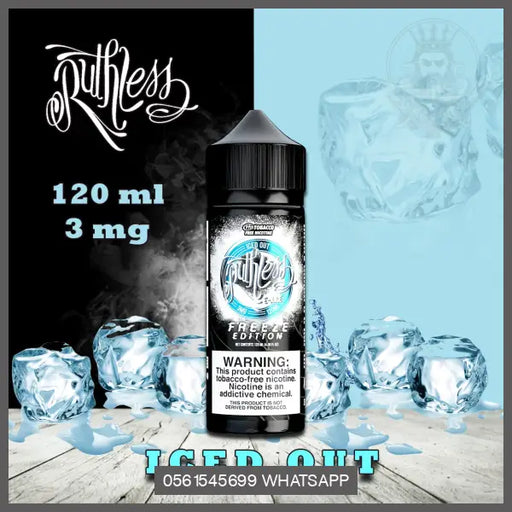 Ruthless Iced Out Freeze Edition 120Ml Electronic Cigarettes