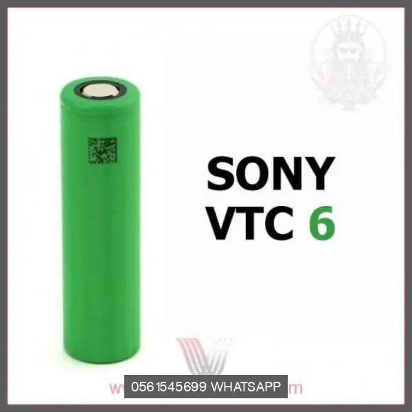 SINGLE (Authentic) Sony VTC6 18650 3000mAh 15A OV Store Arab Emirates  Sony
