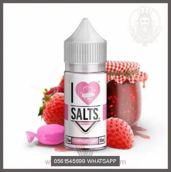 Strawberry Candy by I Love Salts Nicotine Salt eJuice OV Store Arab Emirates  I Love Salts