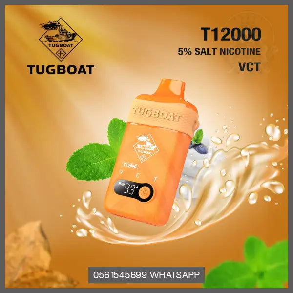 Tugboat T12000 Disposable Vape Vct Disposable