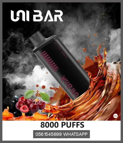 Uni Bar 8000 Puffs %2 20Mg Disposable