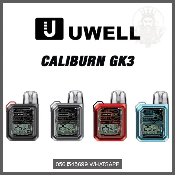Uwell Caliburn Gk3 25W Pod System Pod Device