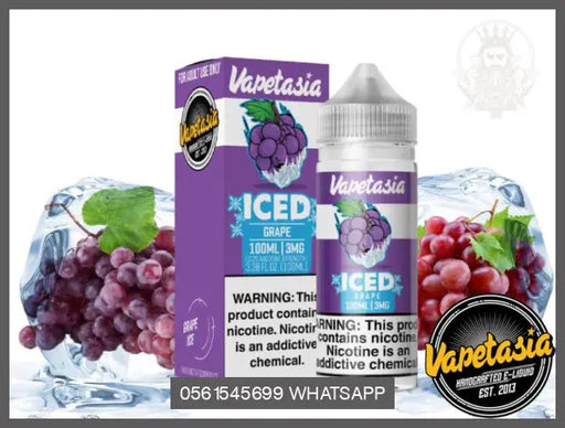Vapetasia Iced Grape 100Ml E - Liquid