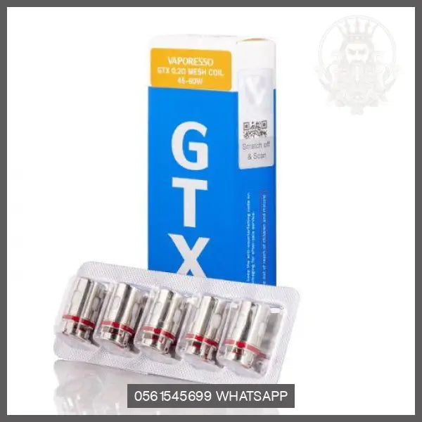VAPORESSO GTX REPLACEMENT COILS OV Store Arab Emirates  Vaporesso