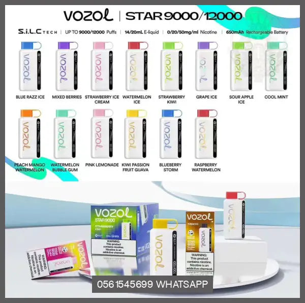 Vosol Star 12000 Puffs Disposable Vape Disposable
